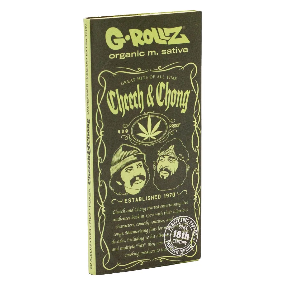 Cheech & Chong Kingsize Tips Medicago Sativa with Tray