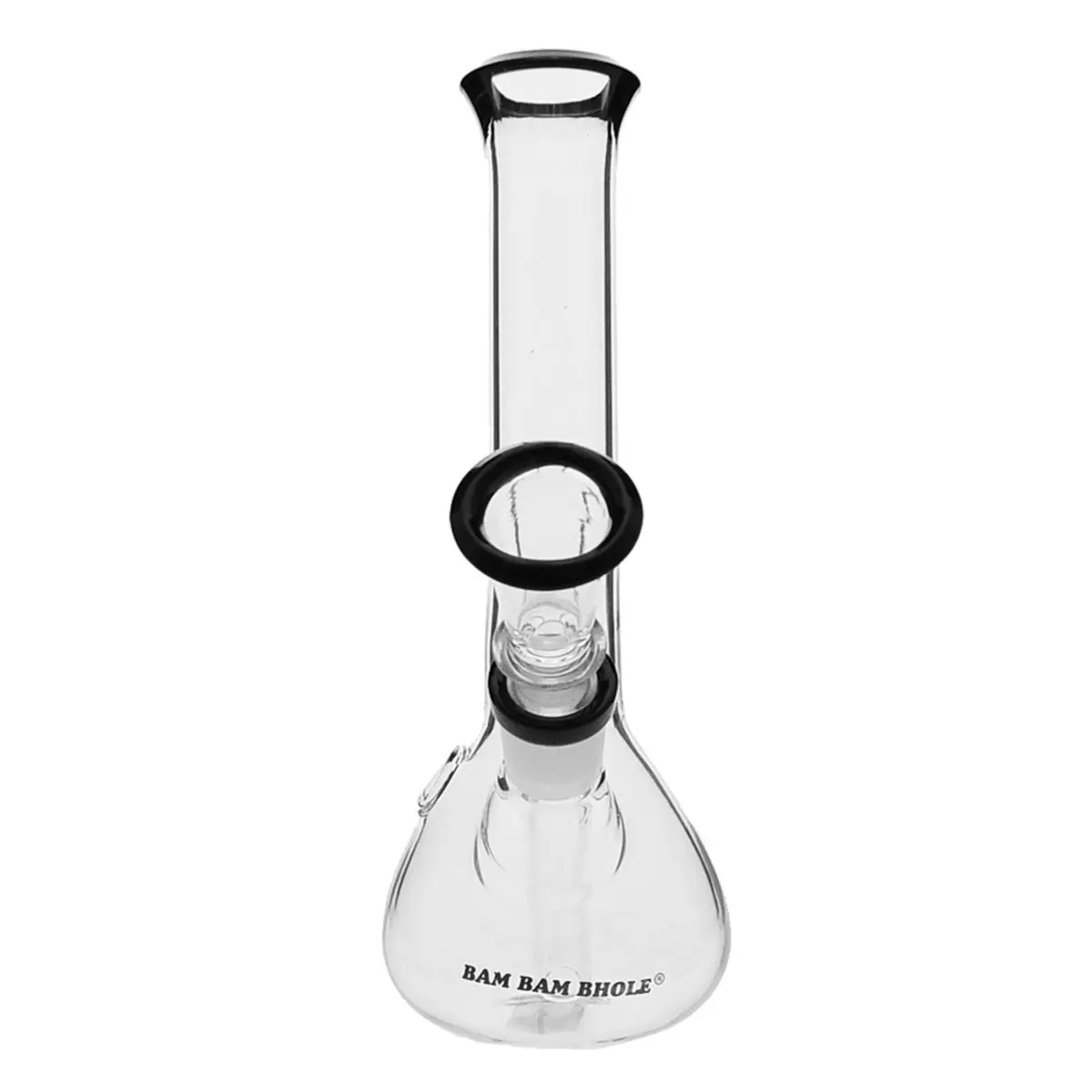 Glass Bong Mini Black Smoke - 14,5