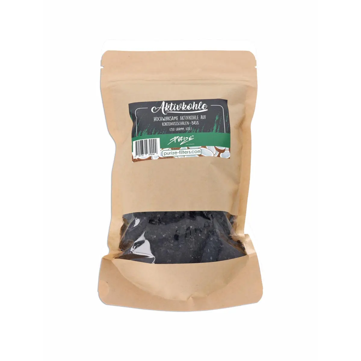 PURIZE® coconut shells - activated carbon, loose - 150g