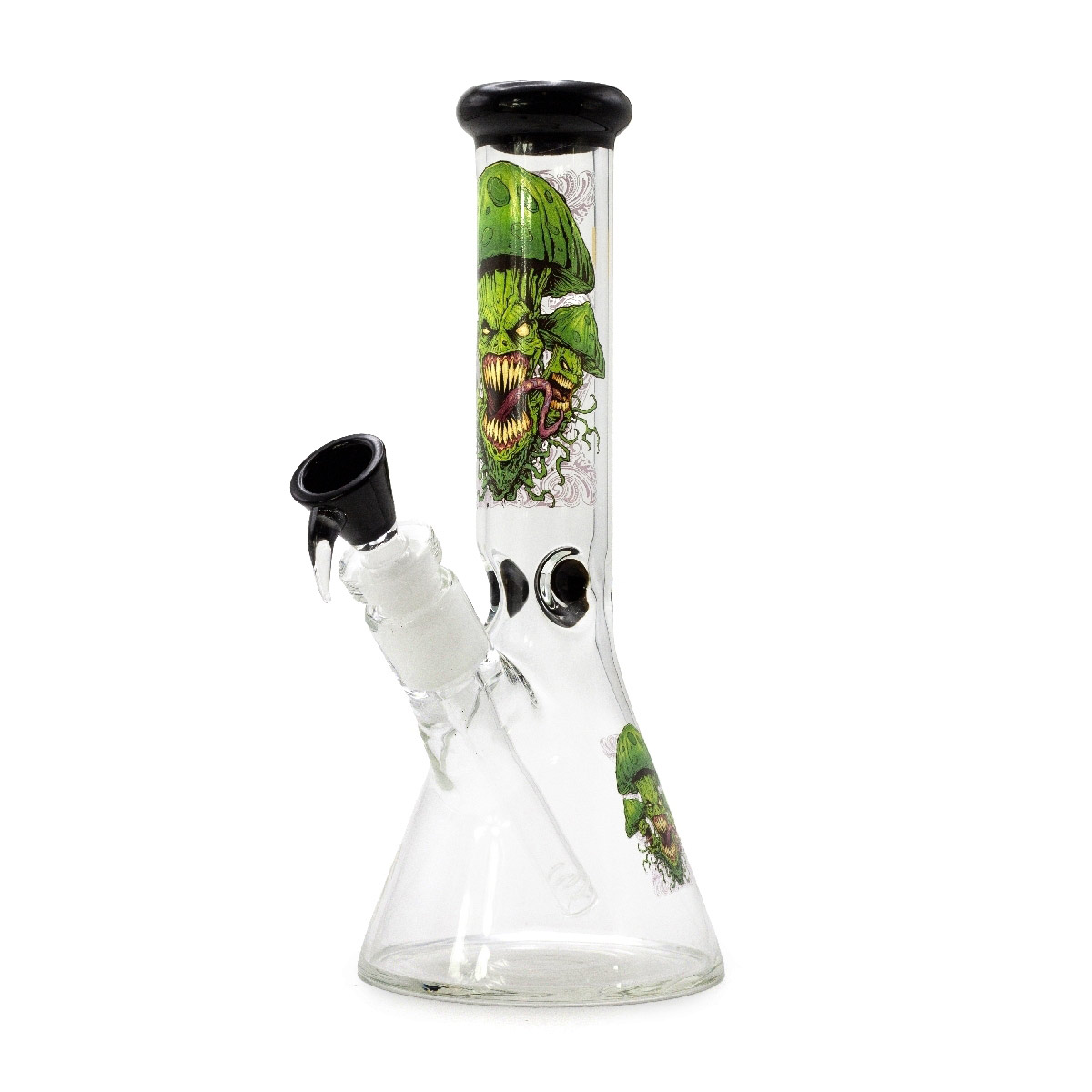 Amsterdam Beaker "Evil Mushrooms" 18.8mm - 26cm