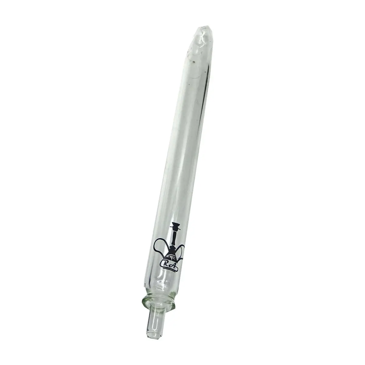 'RA' Shisha glass mouthpiece clear