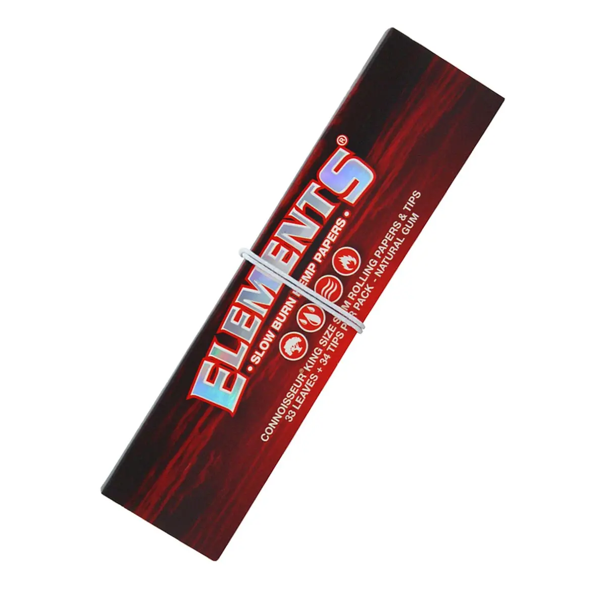 Elements RED Connoisseur Hemp Papers + Filter Tips