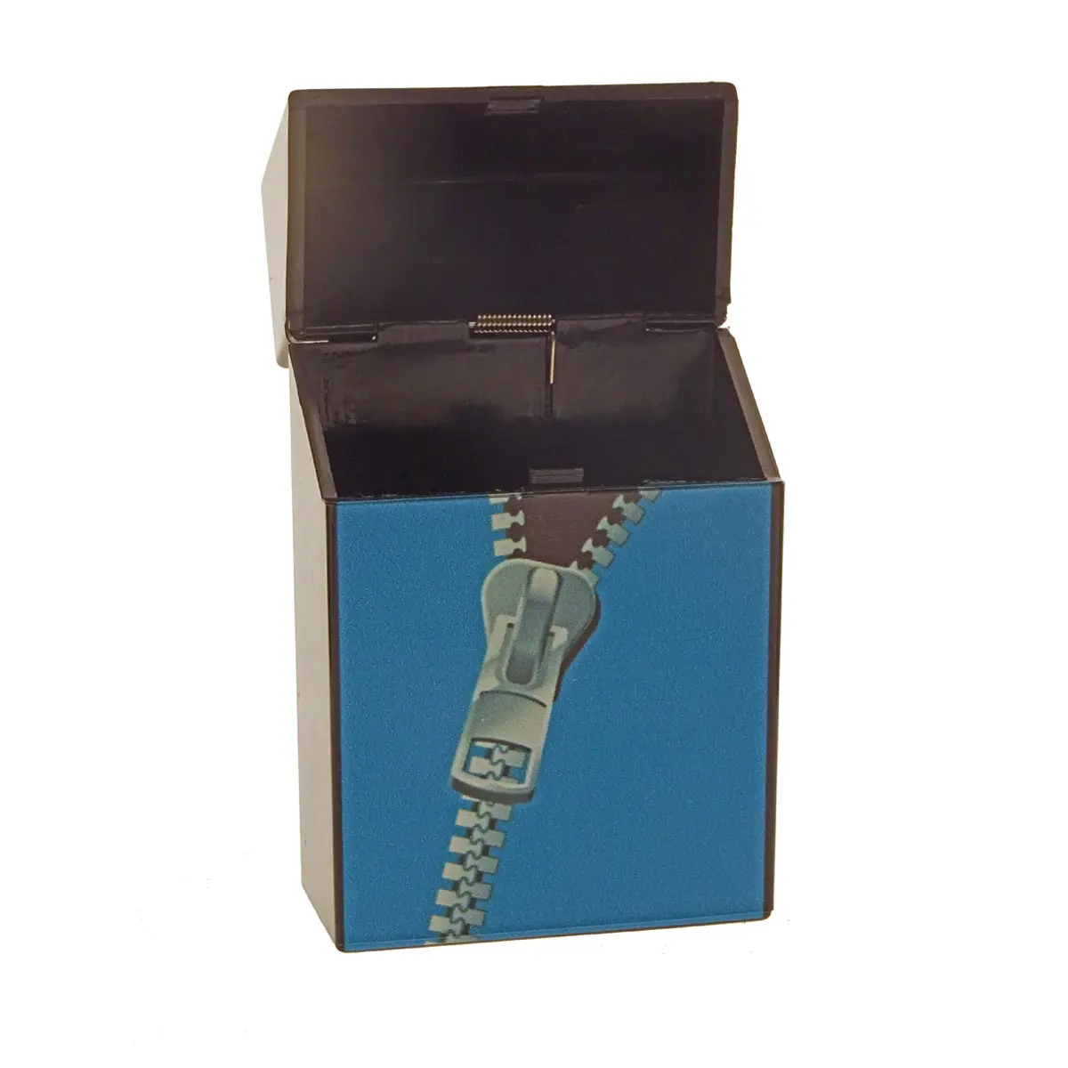 Cigarette Box Zipper Blue