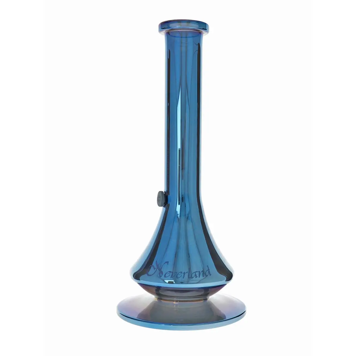 BL Neverland Bong with Rainbow Effect Metallic - blue