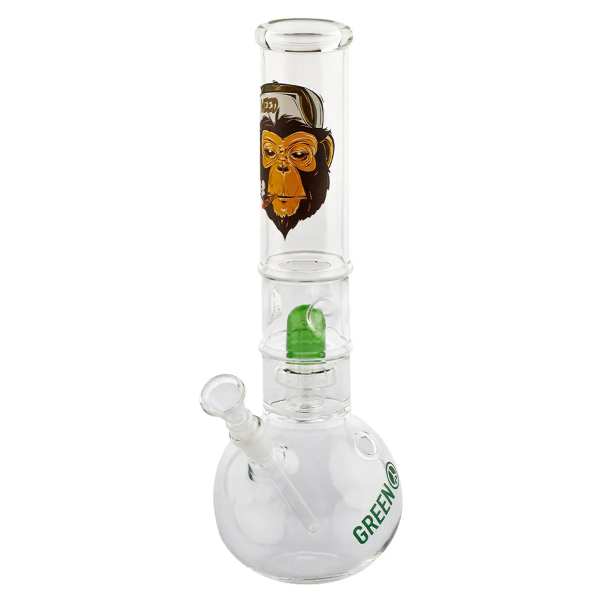 Greenline 'Monkey' Bong with Dome Perc