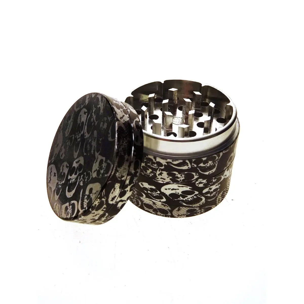 Aluminium Sieve Grinder 50mm Skulls