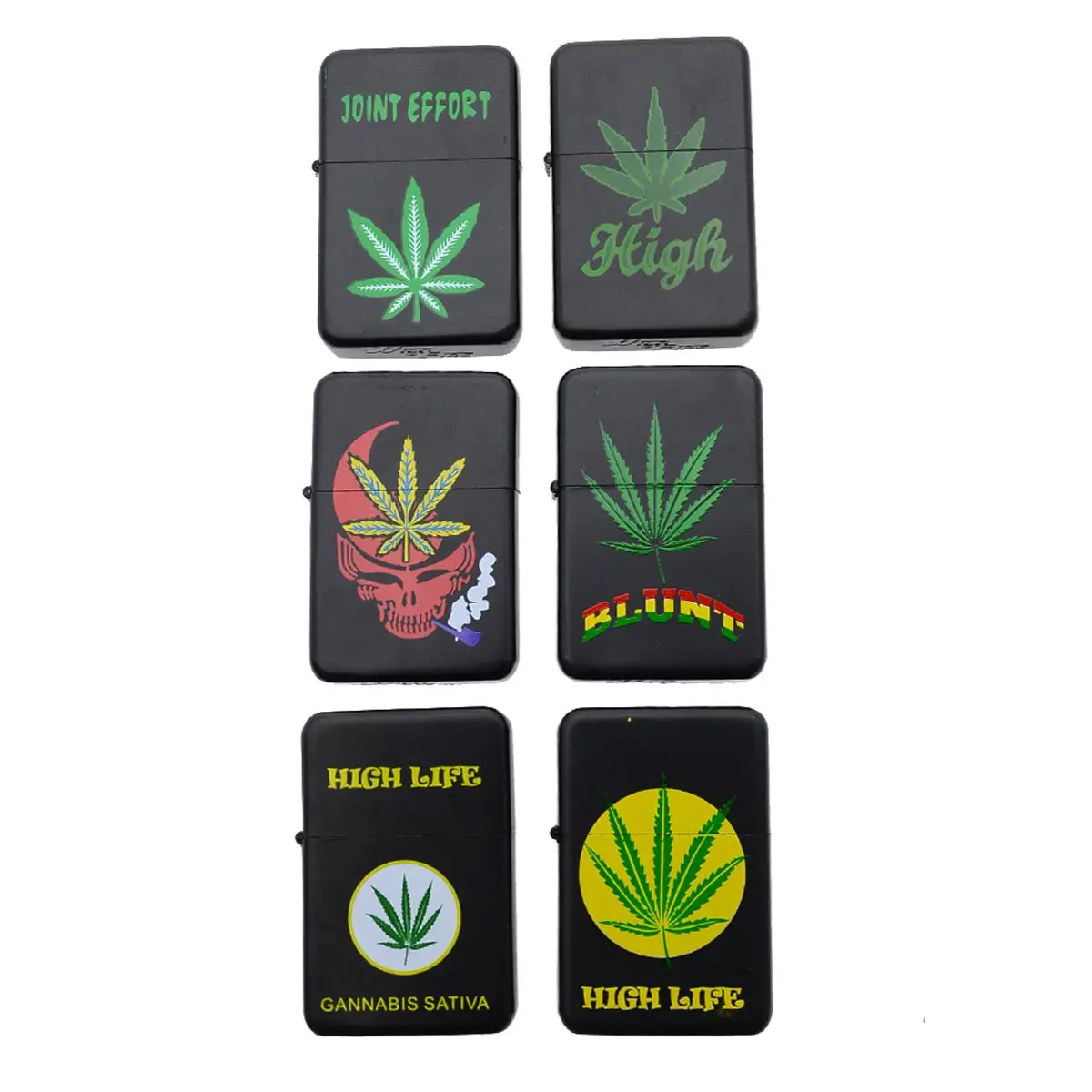 Petrol Lighter "Cannabis"