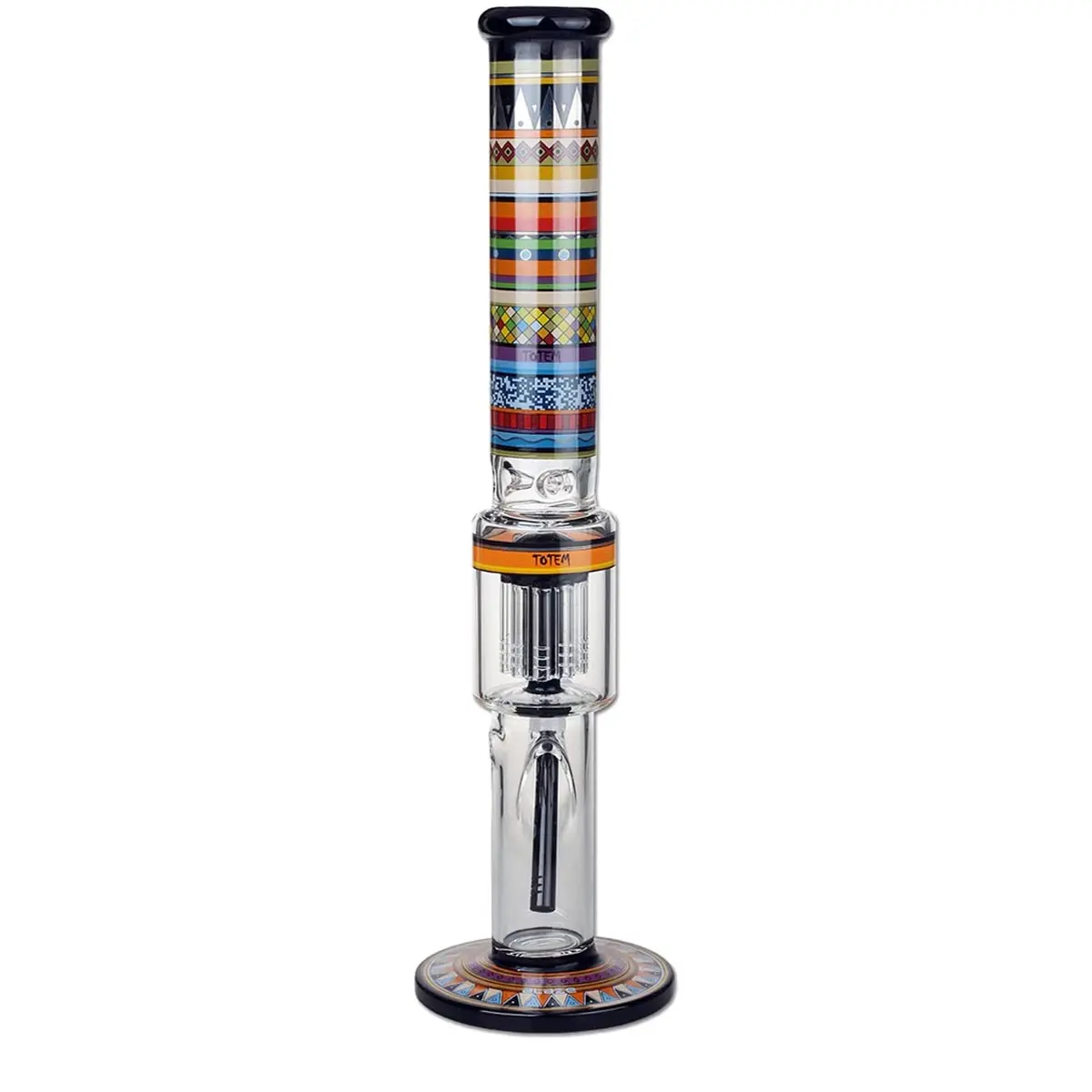 'Blaze Totem' Ice Bong 10x Perc