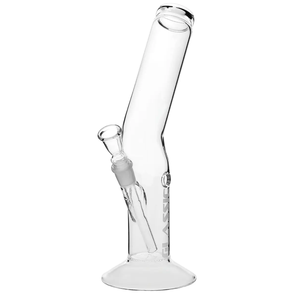 Glassic Glass Bong bent 33 cm