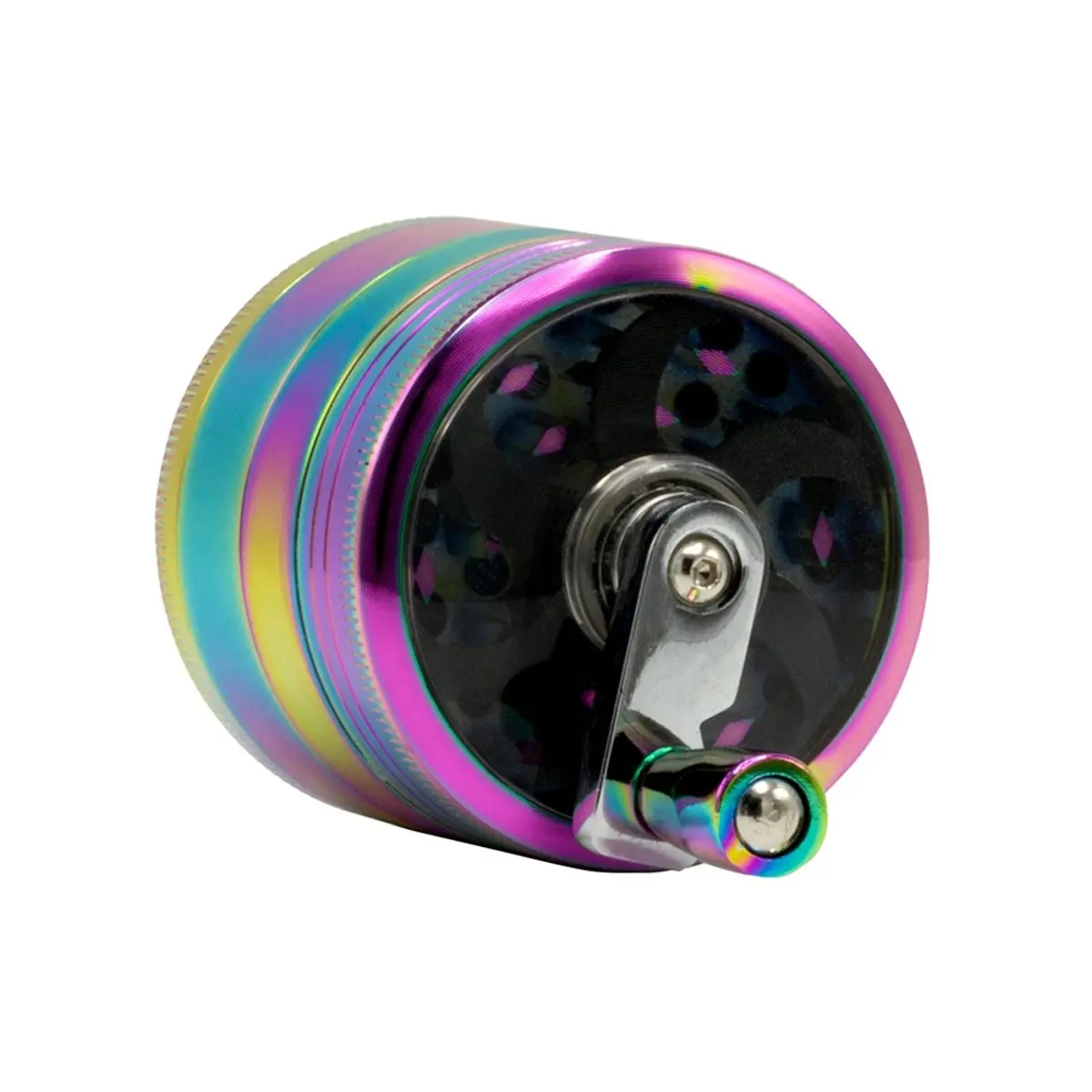 Grace Glass Amsterdam Crank Grinder - rainbow 53mm