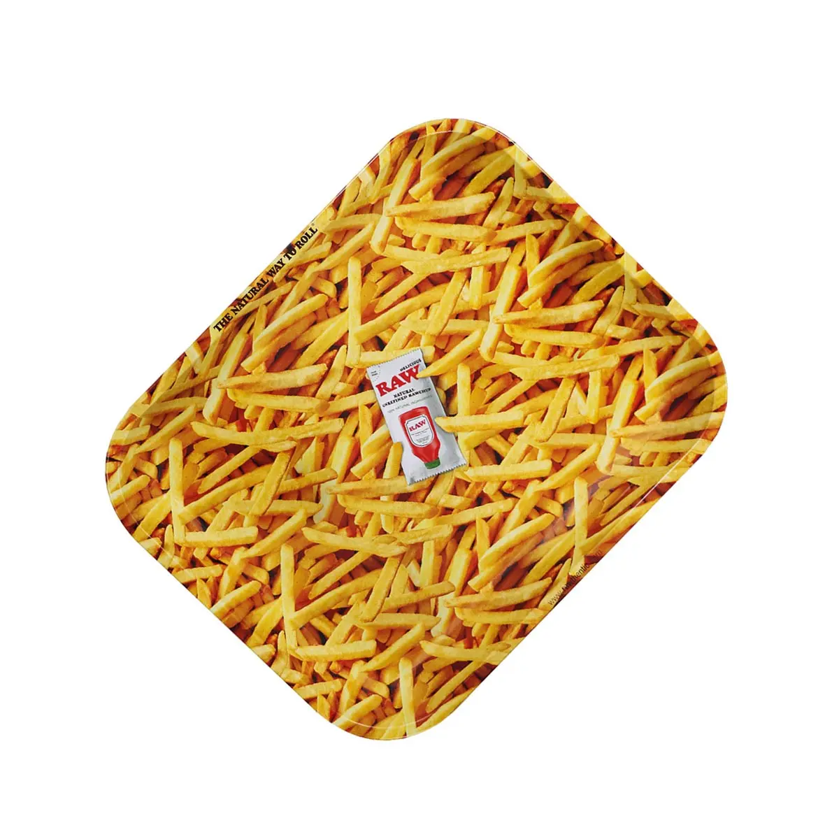 Raw Rolling Tray French Fries Medium