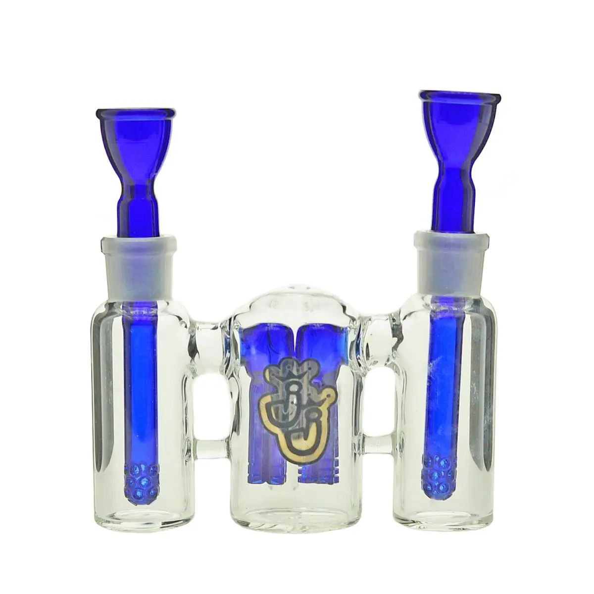 Jelly Joker double perc precooler "Double Blue" 18,8