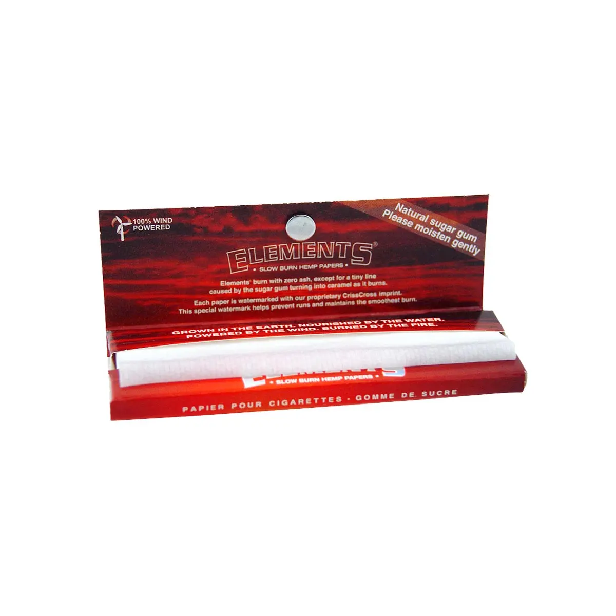Elements RED 1 ¼ Hemp Papers