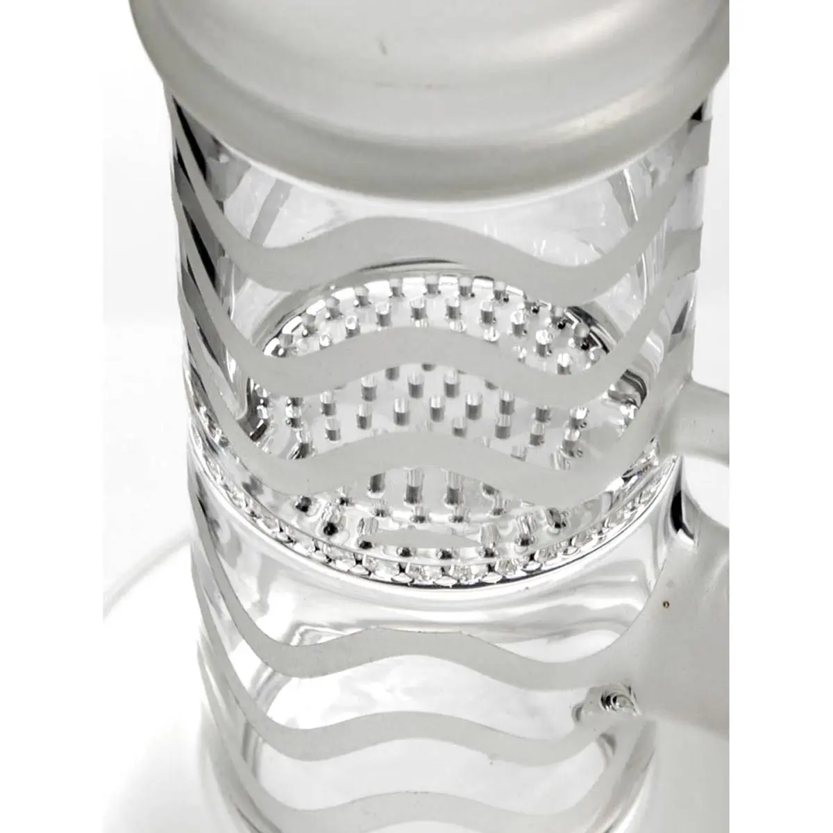 'Glow in Dark' Bong Ice / Honeycomb 14,5 pink