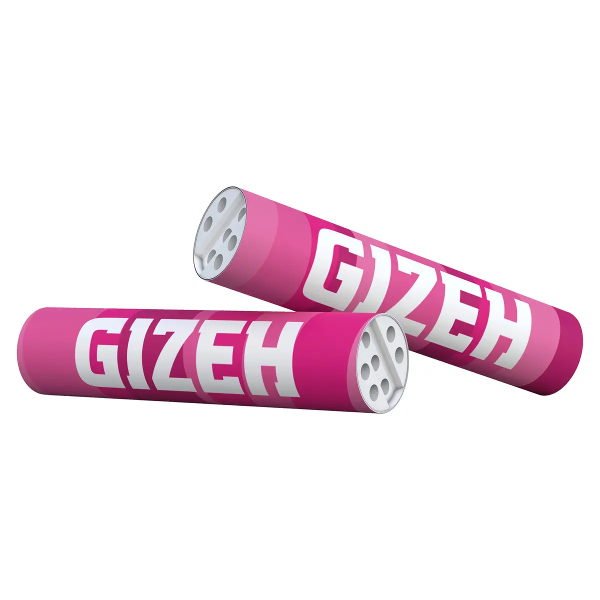 Gizeh activated charcoal filter Slim 6 mm Pink