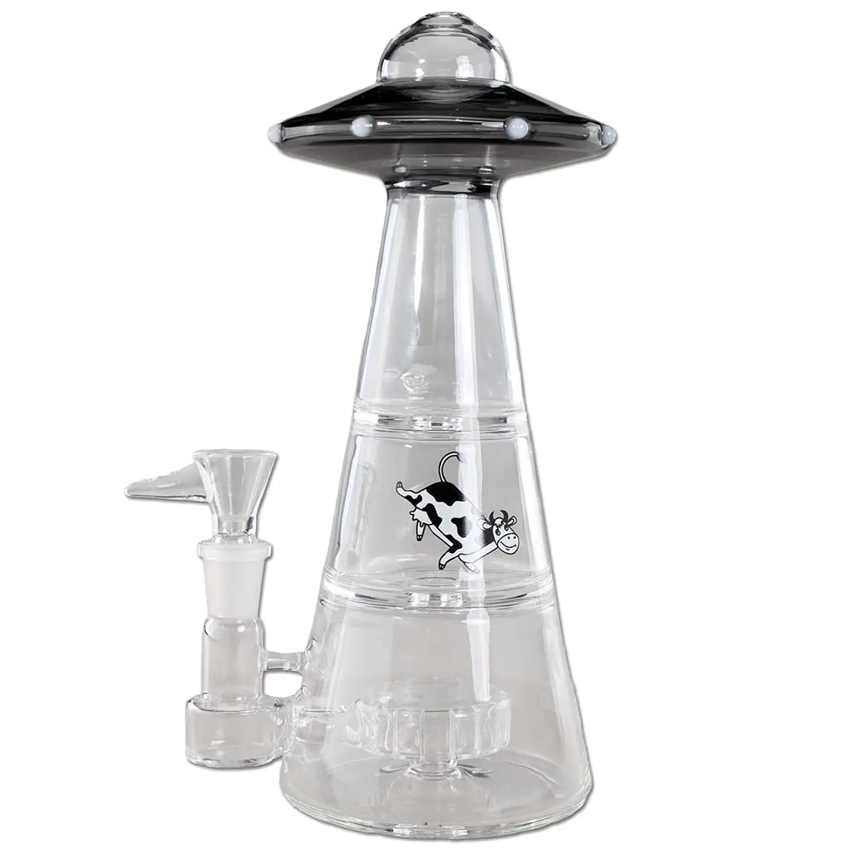 Black Leaf Bubbler 'Mothership' 24 cm