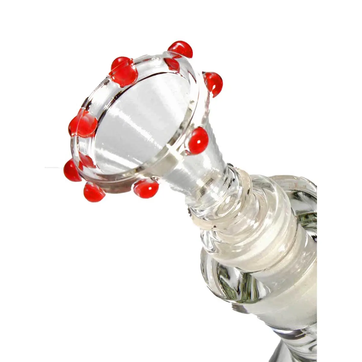 Black Leaf 9mm Bong "Sölid Smökynator" red/yellow
