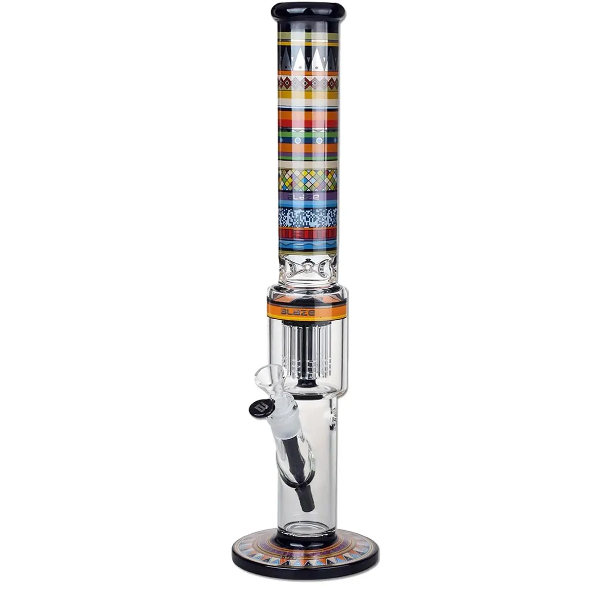 'Blaze Totem' Ice Bong 10x Perc