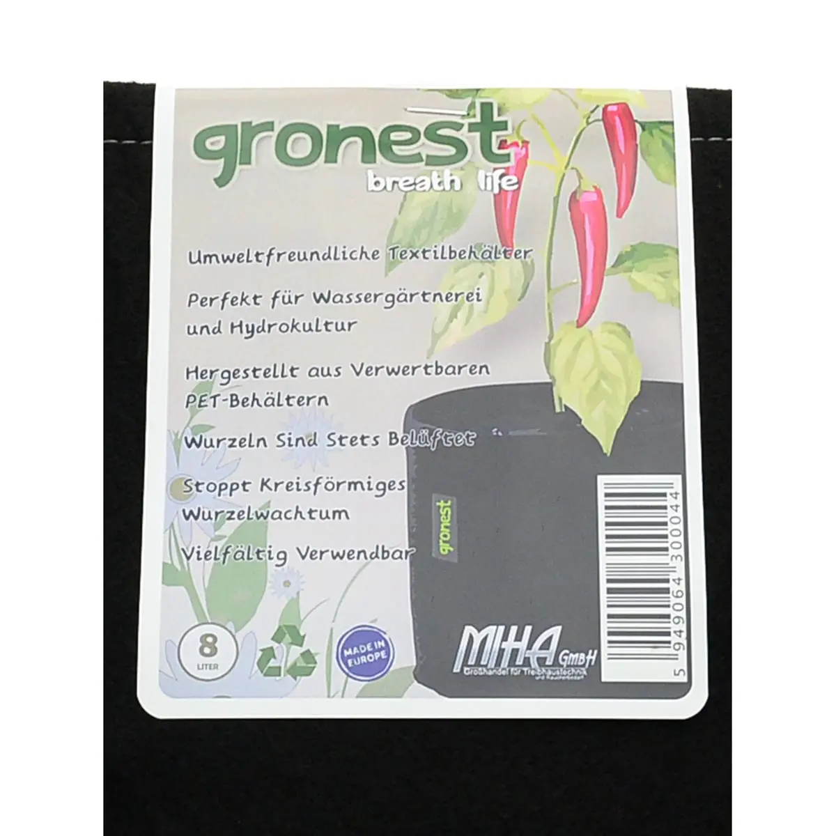 Gronest-Grow bag, 8 liters