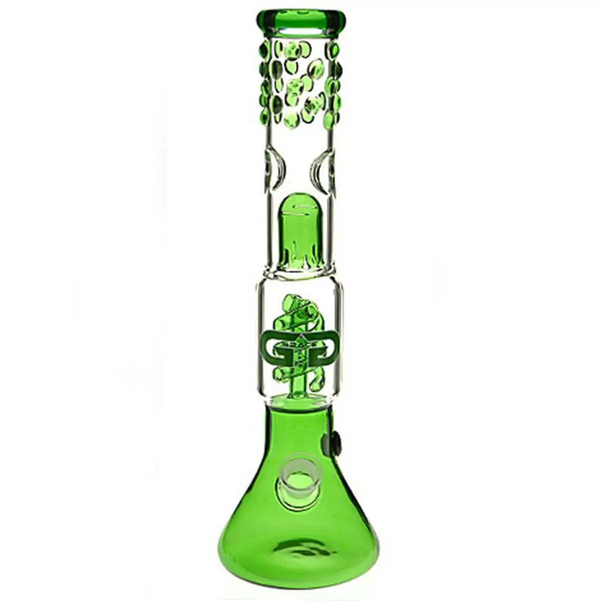 Grace Glass Bong "Lewd Green Lucy" 35cm