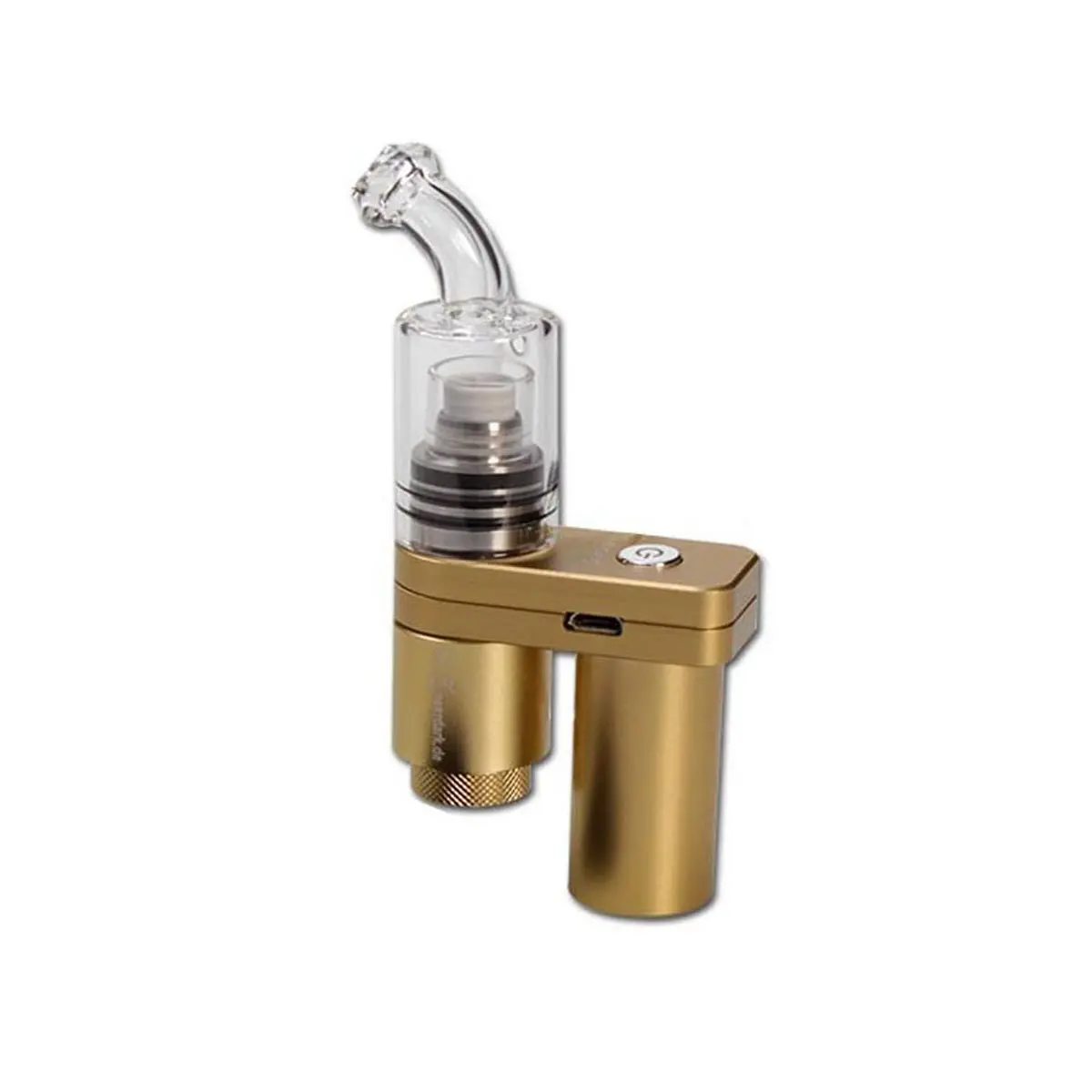 Black Leaf Oil Subdab Vaporizer - gold