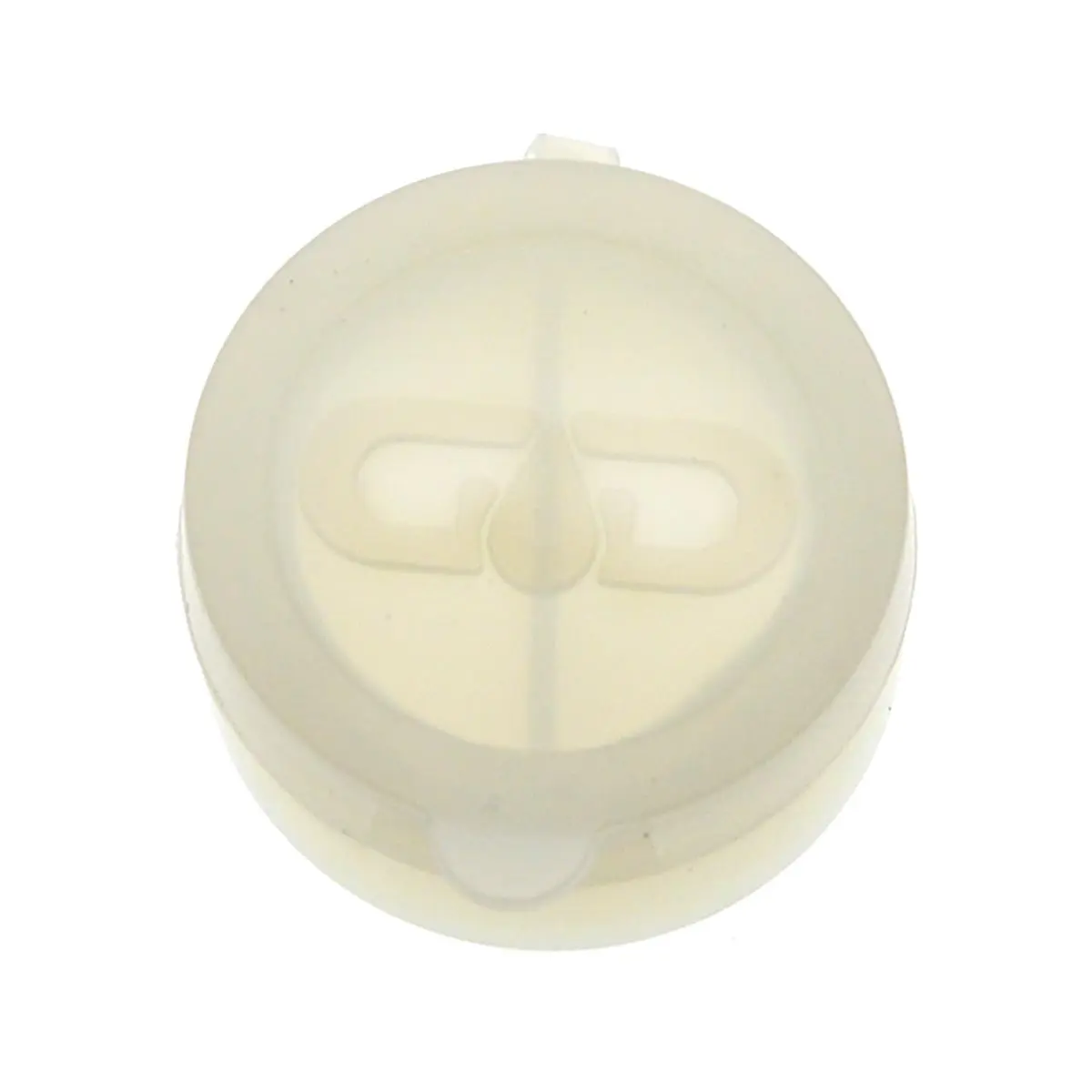 Grace Glass Silicone Jar double White