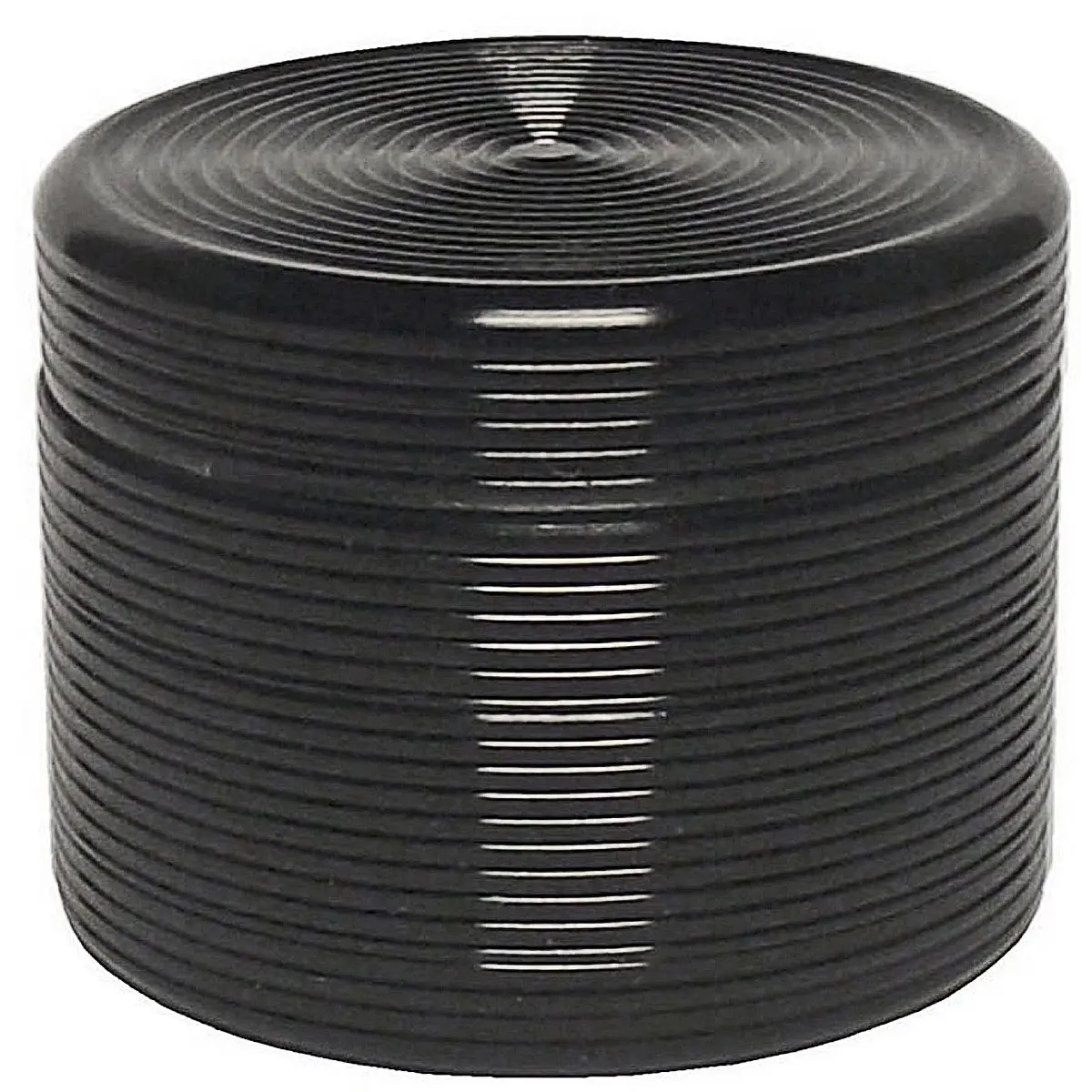 Rippled aluminum grinder