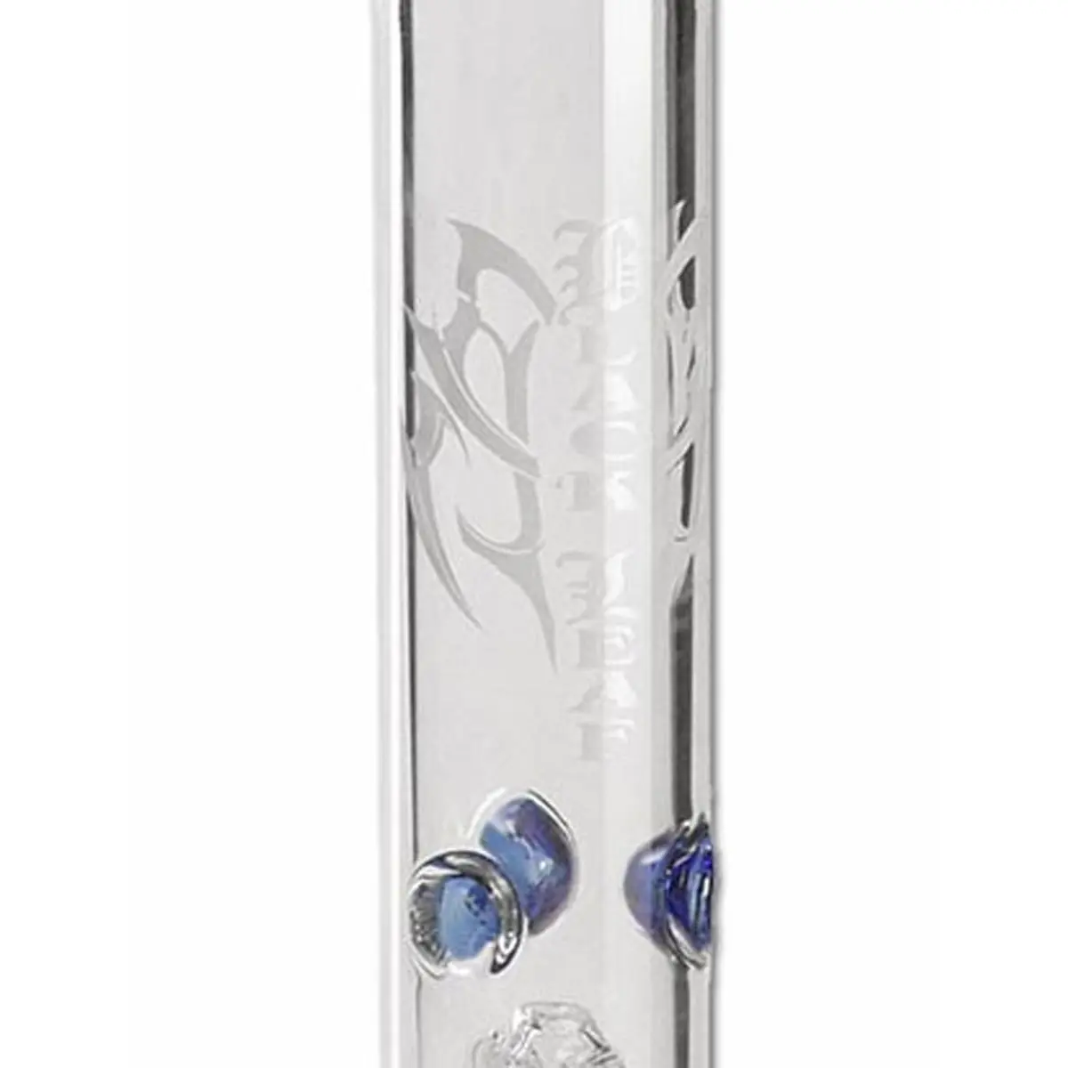 Black Leaf Percolator Bong ICE 30cm blue