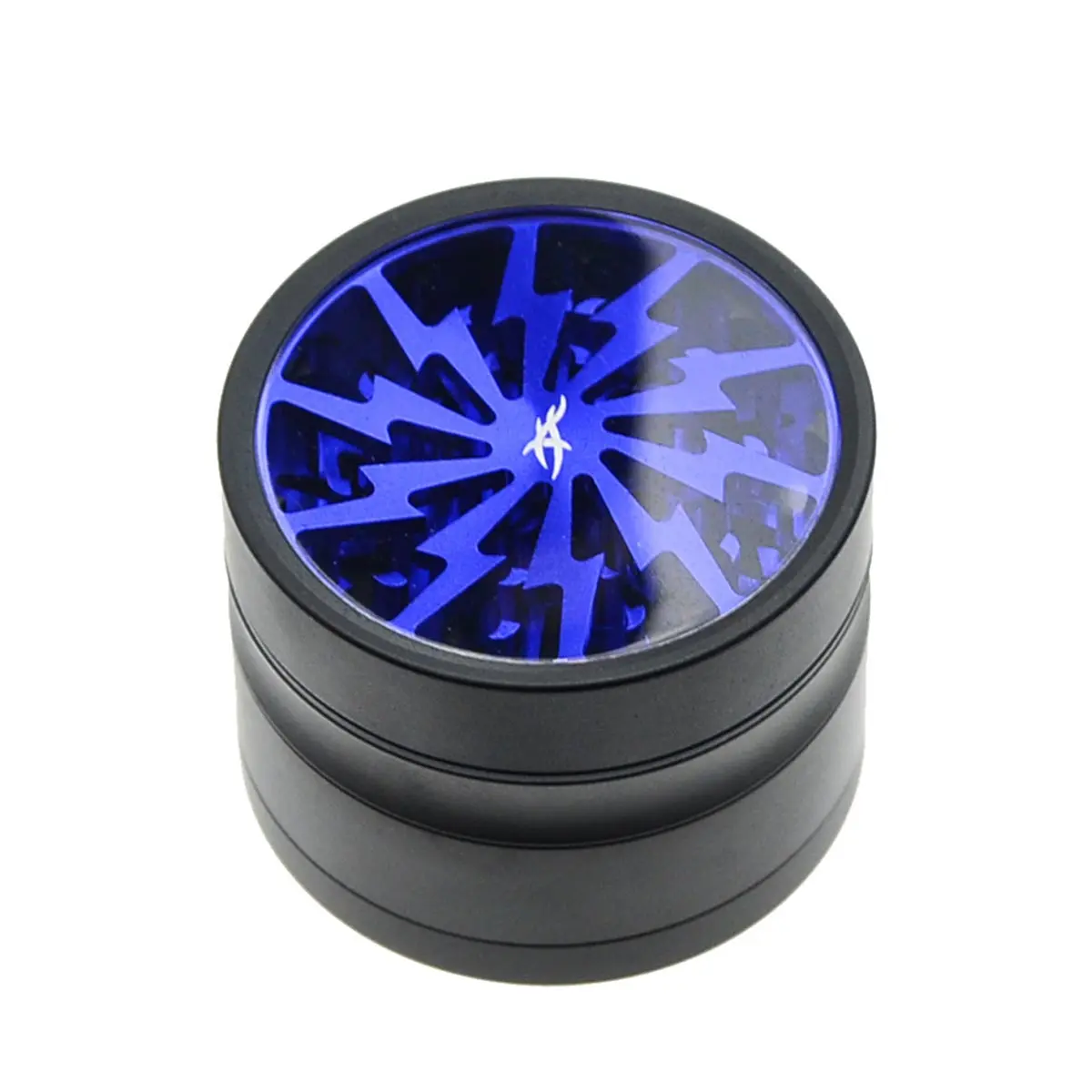 Thorinder grinder with window black / blue