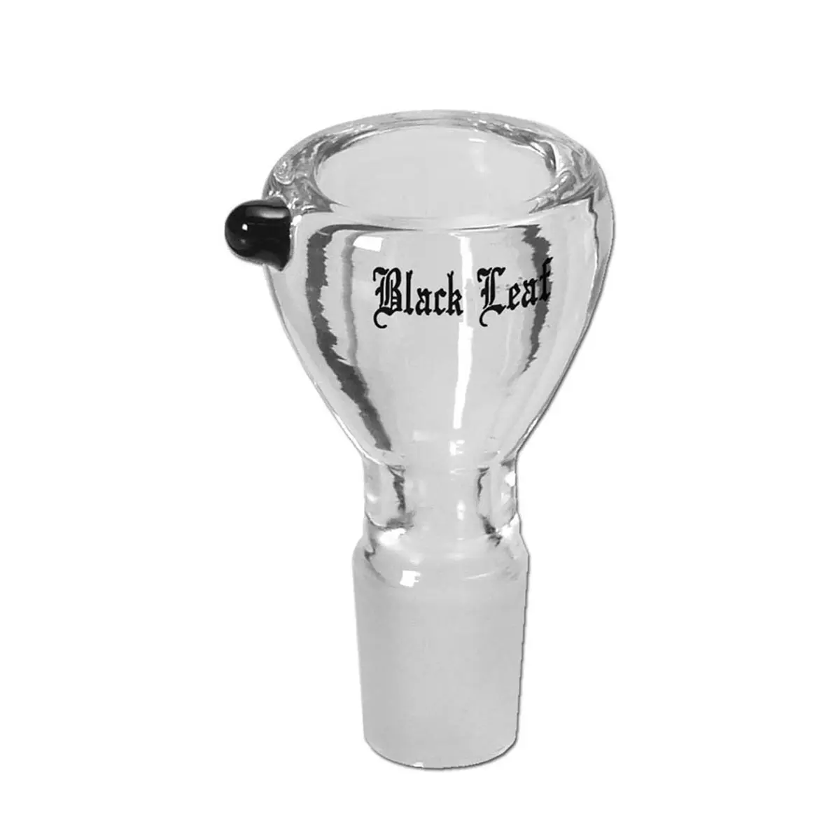 'Black Leaf' Big Glass Bong Bowl 18,8