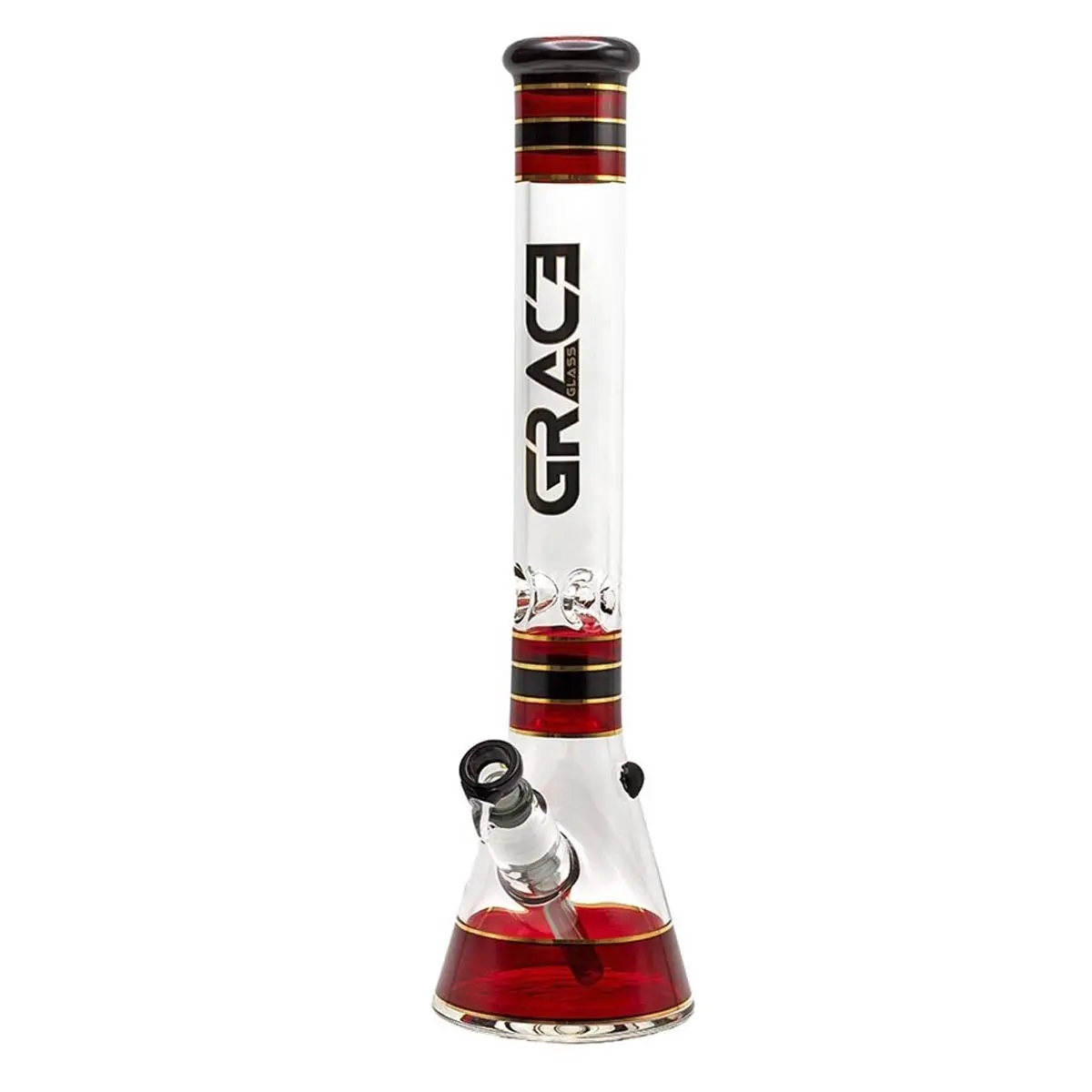Grace Glass 'Classic Beaker' 18,8 - red
