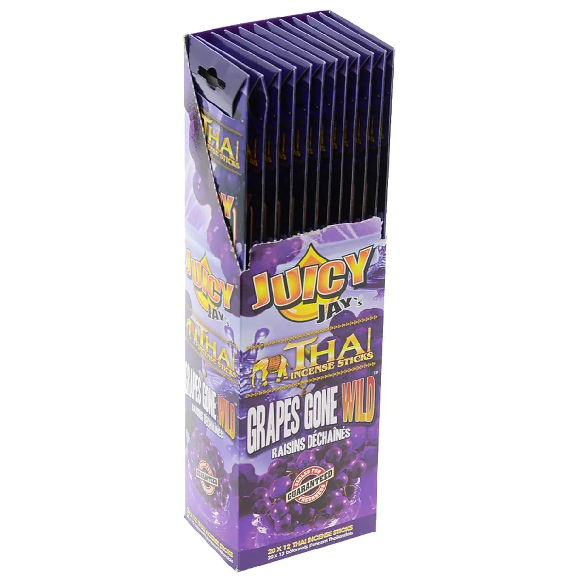 12 x Juicy Jays Incense Sticks "Grapes Gone Wild"