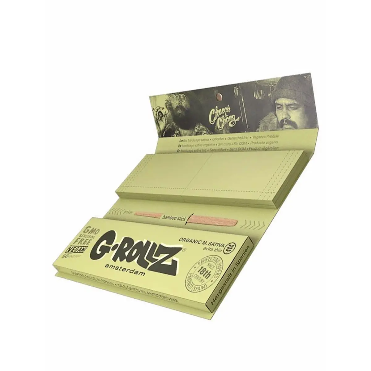 Cheech & Chong Kingsize Papers + Tips Medicago Sativa