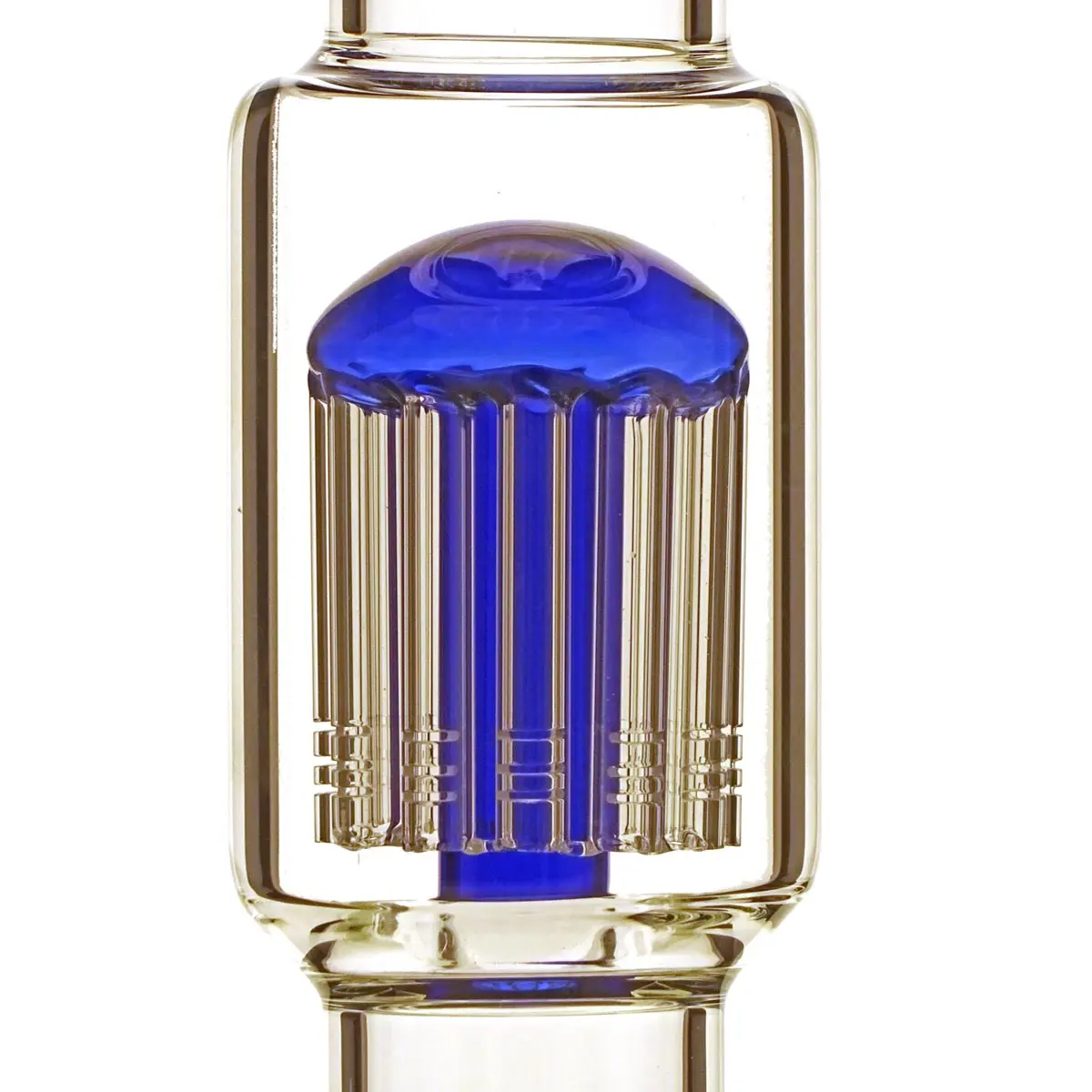 Heisenberg 'Beaker Bubble' 12-Arm Perc 18,8 - blue