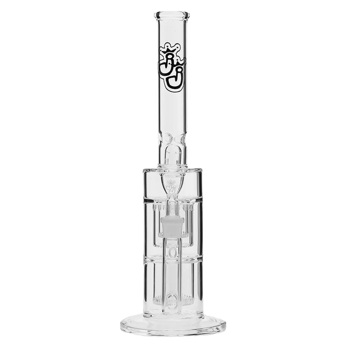 Jelly Joker glass bong dual perc "Cold Fusion Reactor"