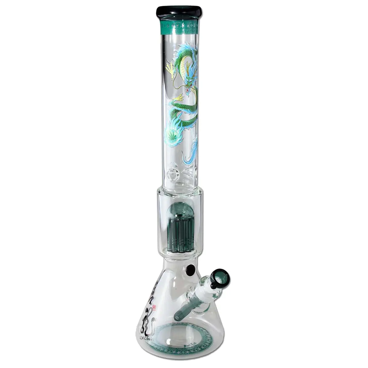 Black Leaf 'Qinglong' Percolator Bong 49 cm cone