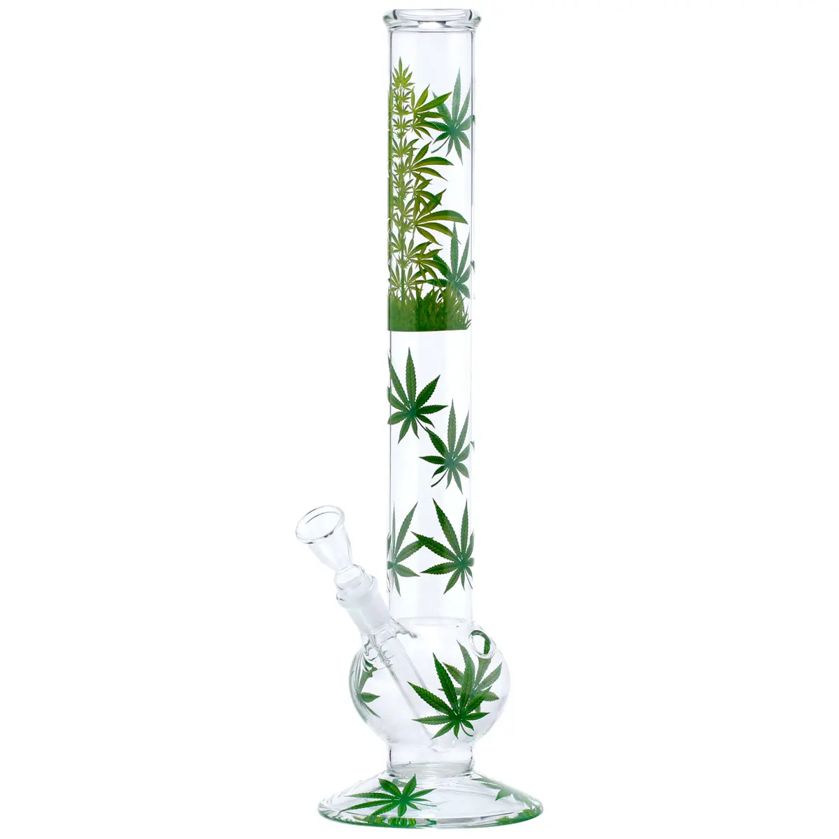 Glass Bong Tree of Life Leaf Jhari - 45cm