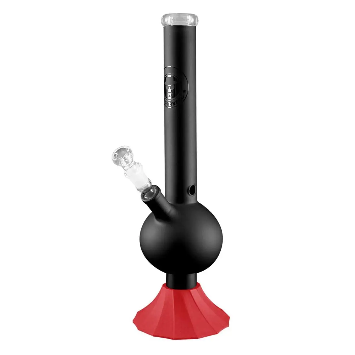 Heisenberg Glass Bong with Silicone Base 'Black Skyler' 
