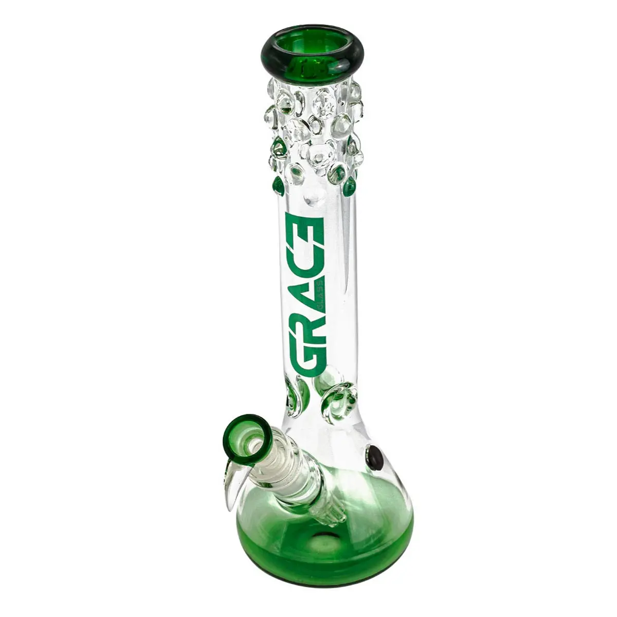 Grace Glass Bong 'Pearl' - green