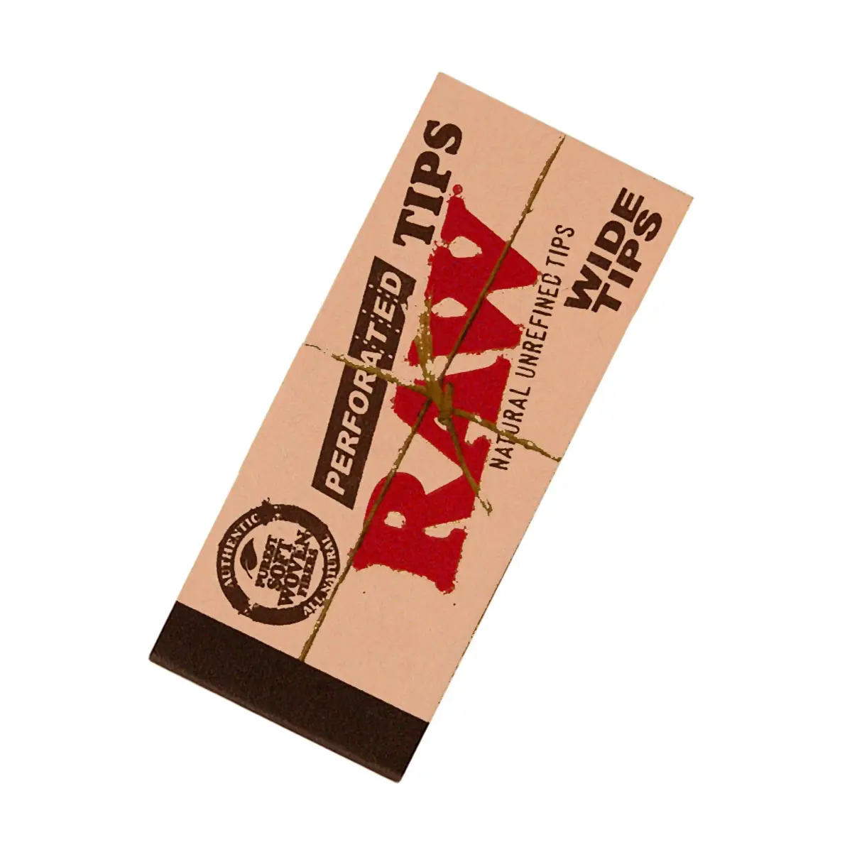 RAW filter tips perforated