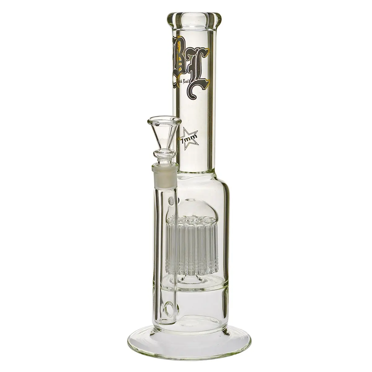 Black Leaf Bong "Clear Perco Queen"