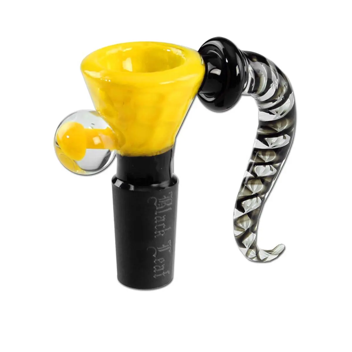 Black Leaf Bowl Points 14,5 yellow