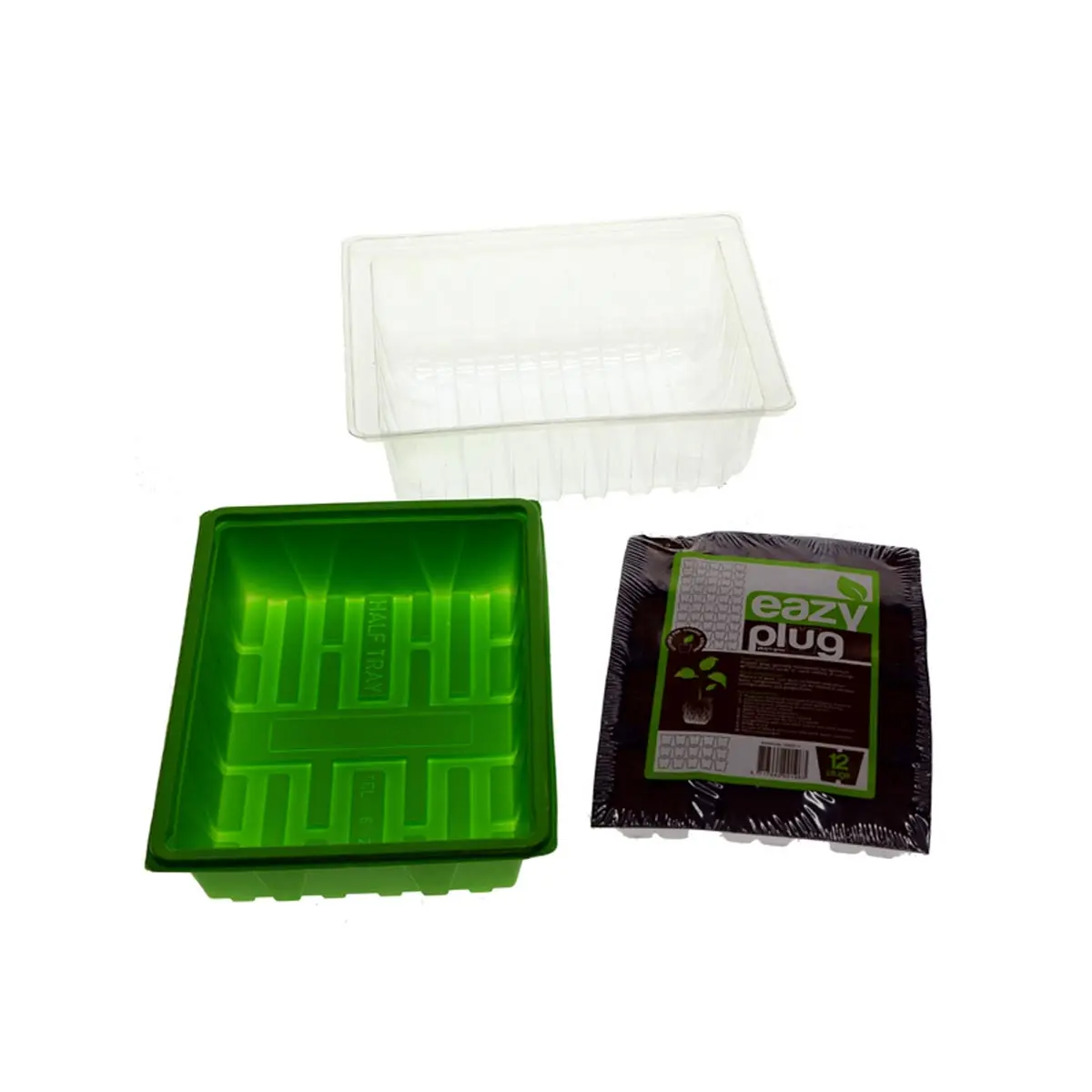 Eazy Plug Cutting Tray (12 pcs) with greenhouse