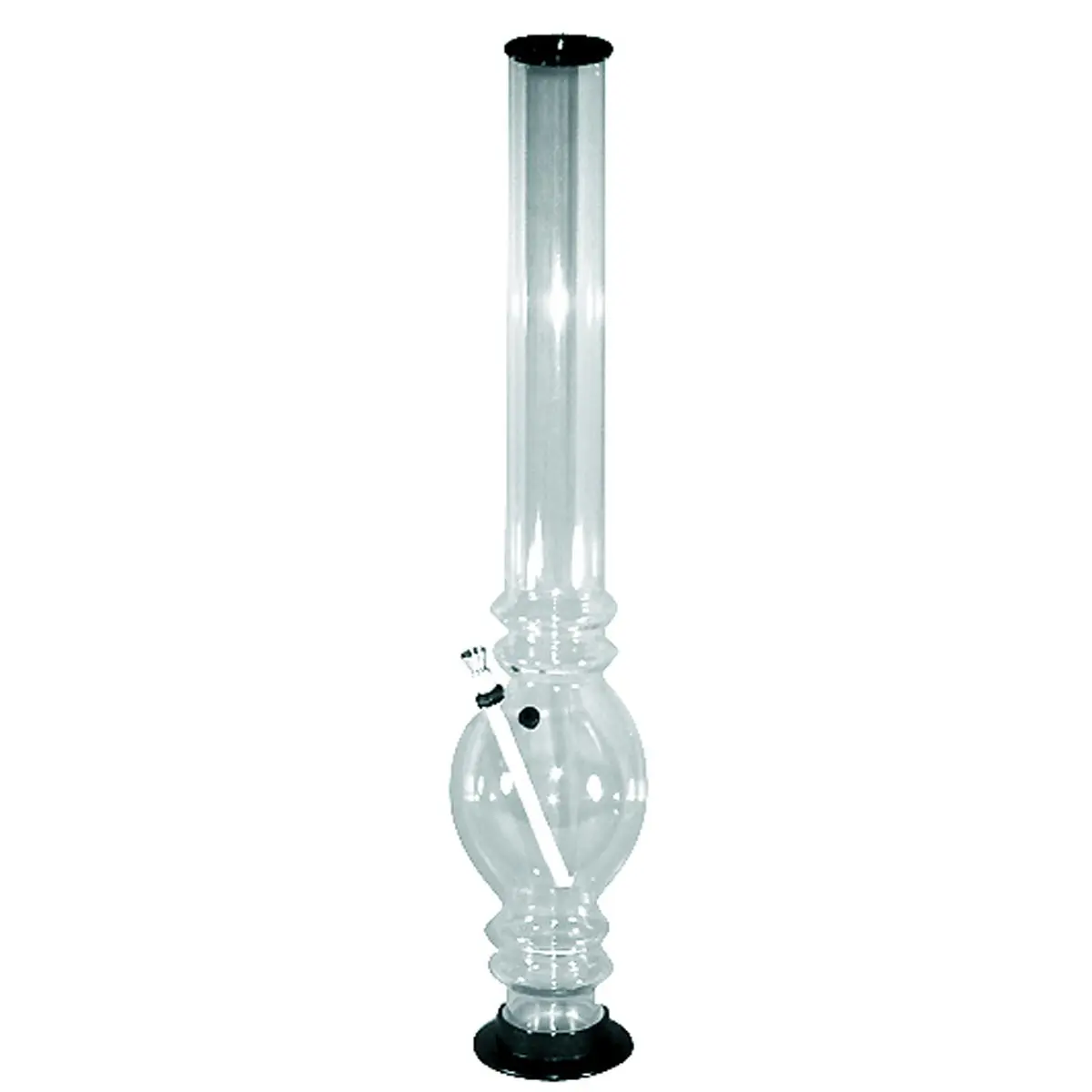 Acrylic bubble bong 1B clear 50cm