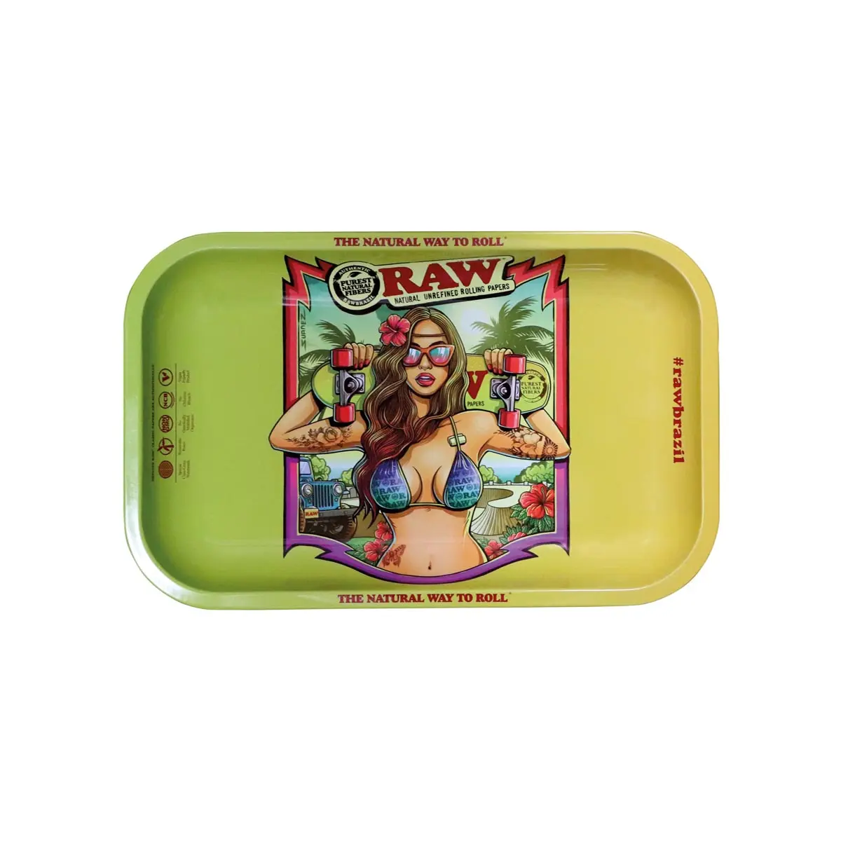 RAW Rolling Tray Small Brazil 2