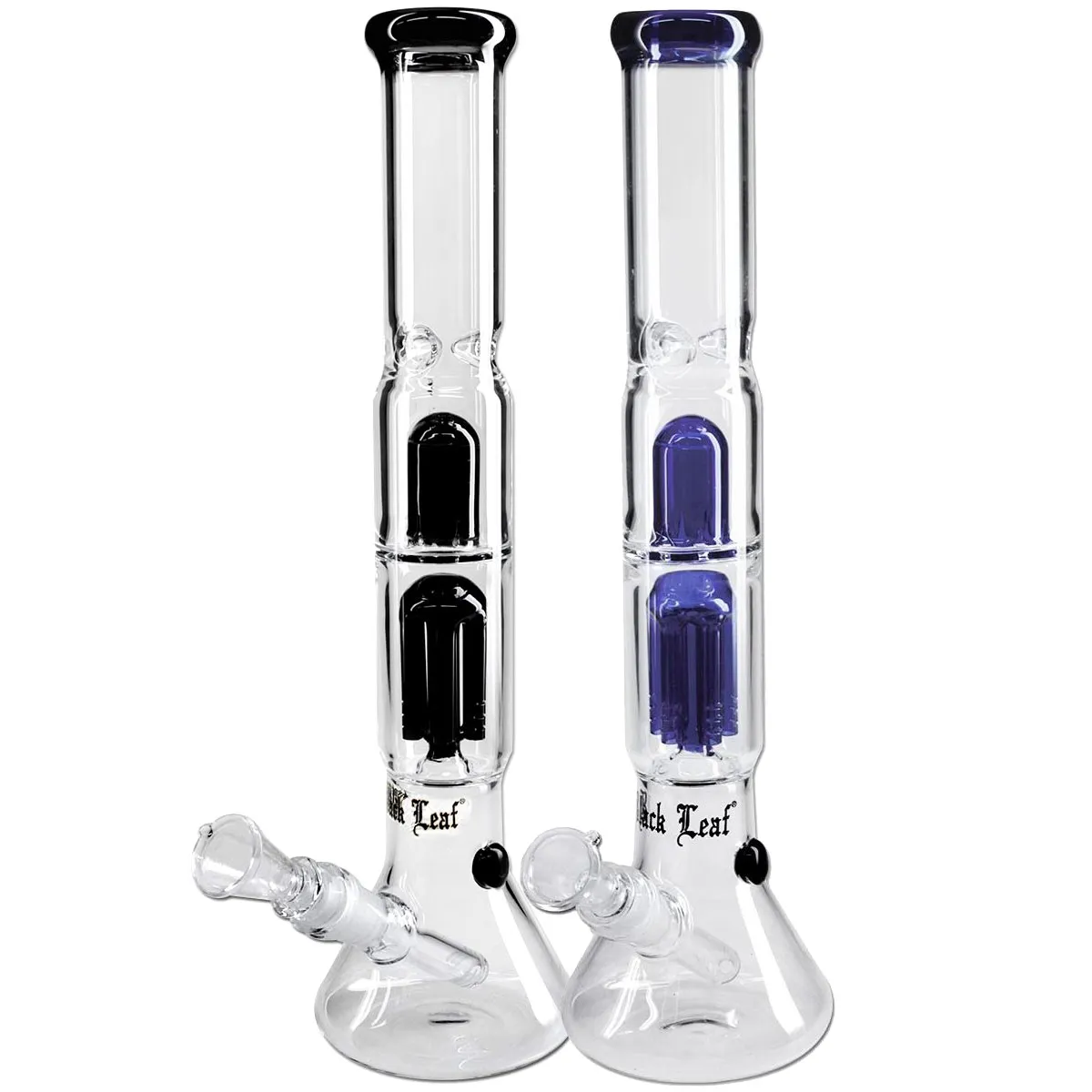 Black Leaf Bong ghiaccio con percolatore