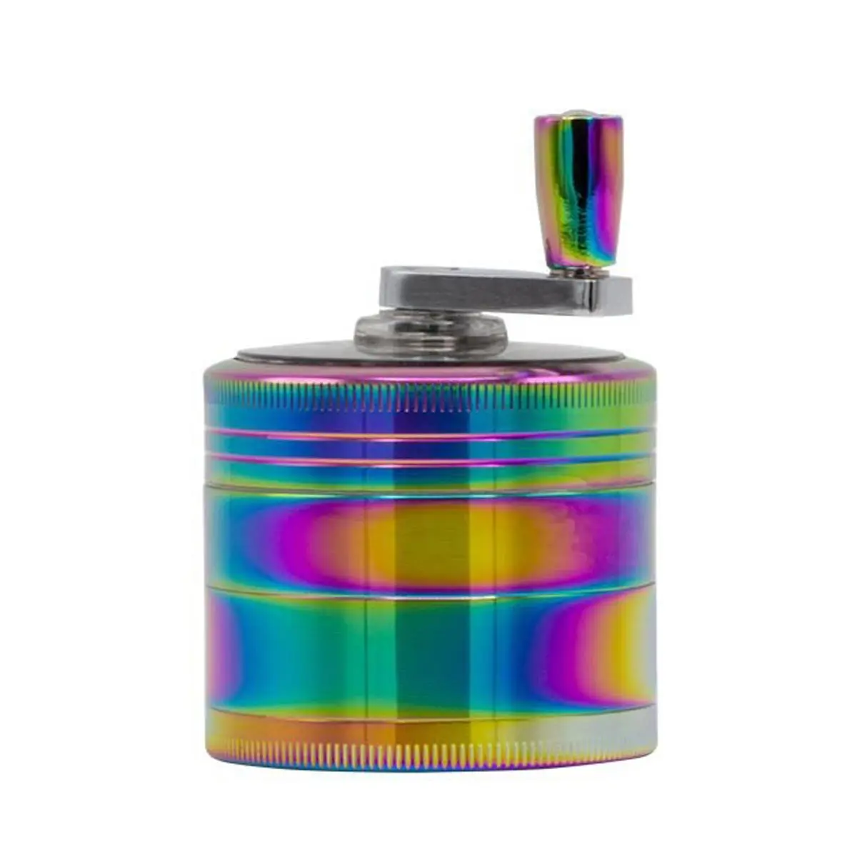 Grace Glass Amsterdam Crank Grinder - rainbow 53mm