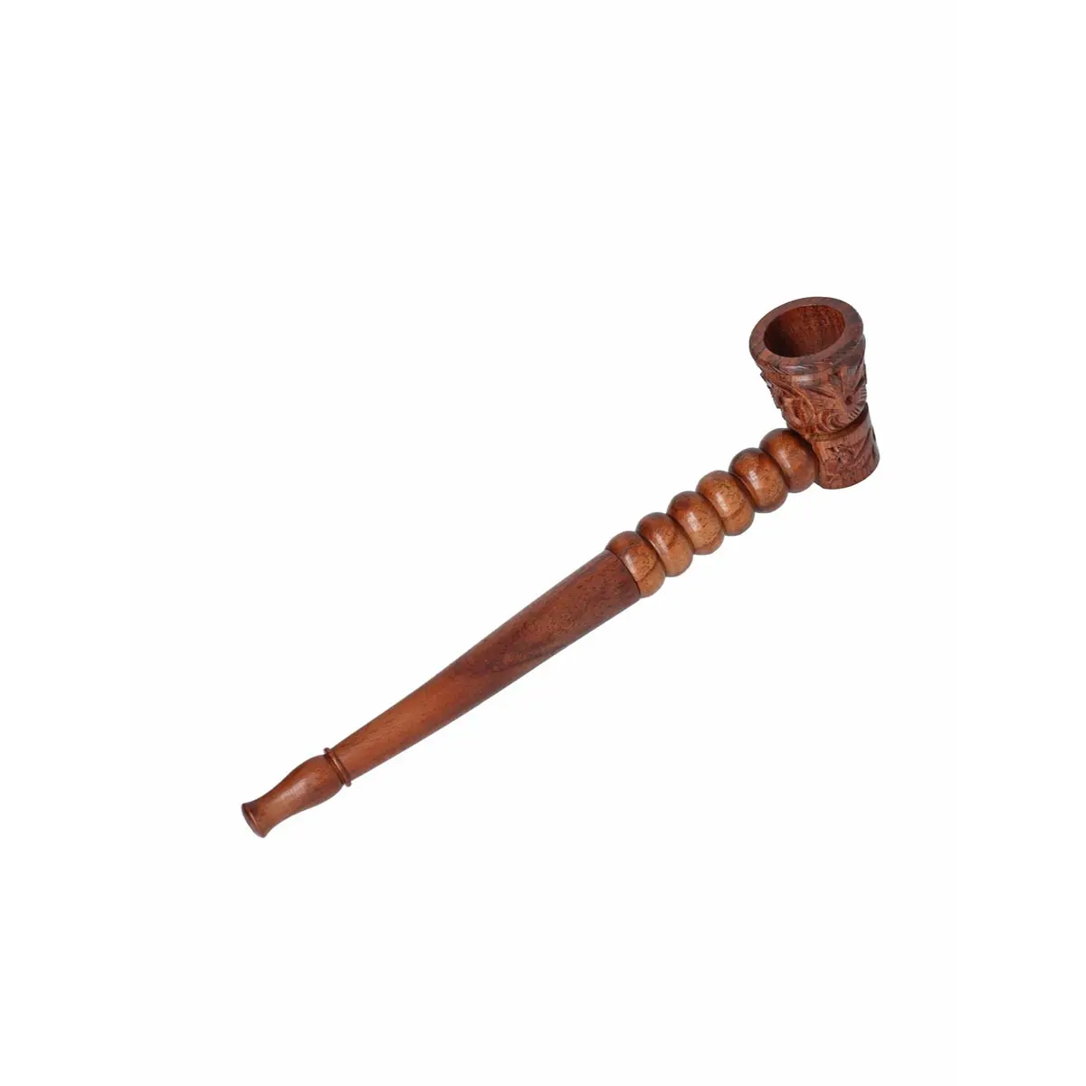 Wooden pipe for 7mm activated carbon filter