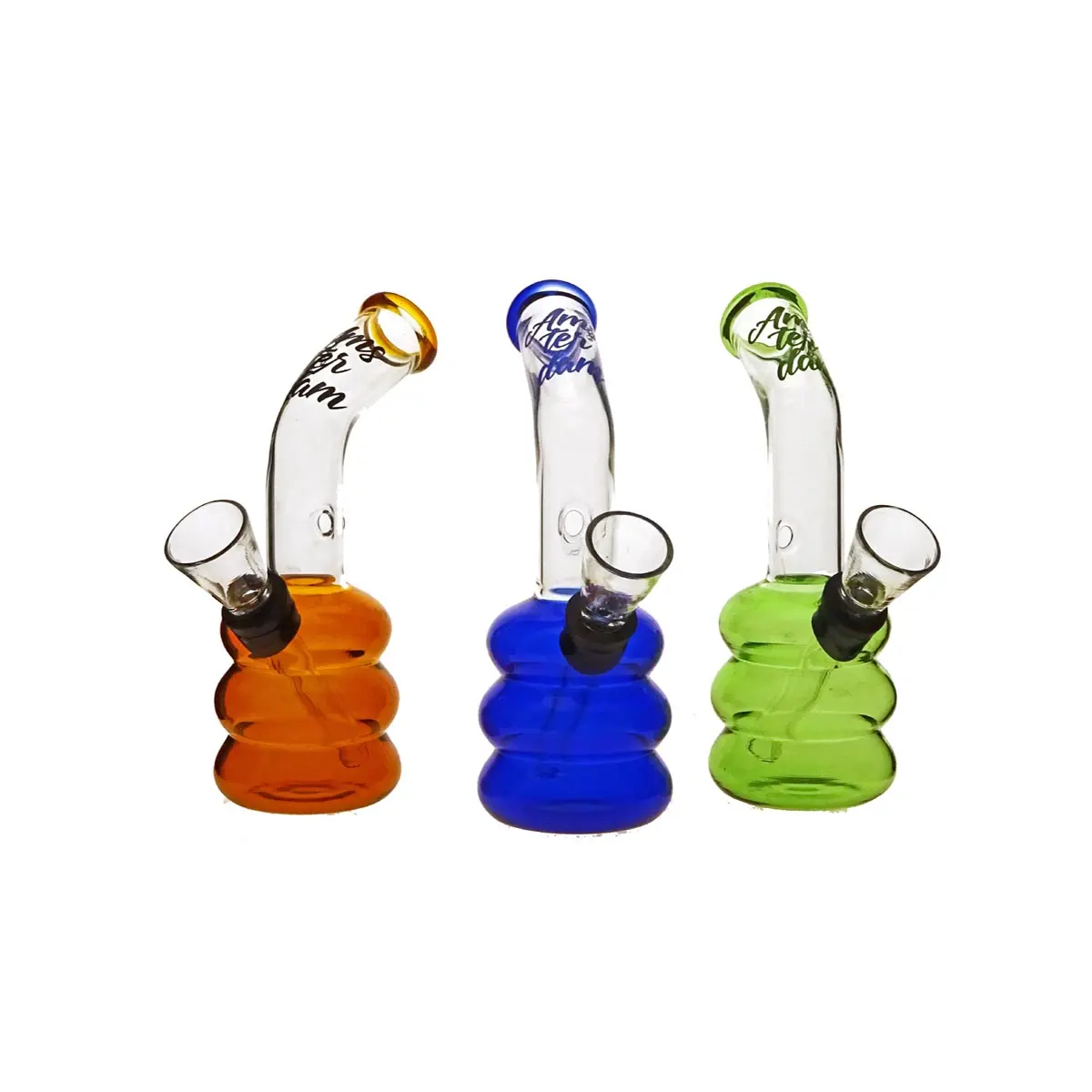 Mini Glass Pipe Amsterdam 12cm - Tyres