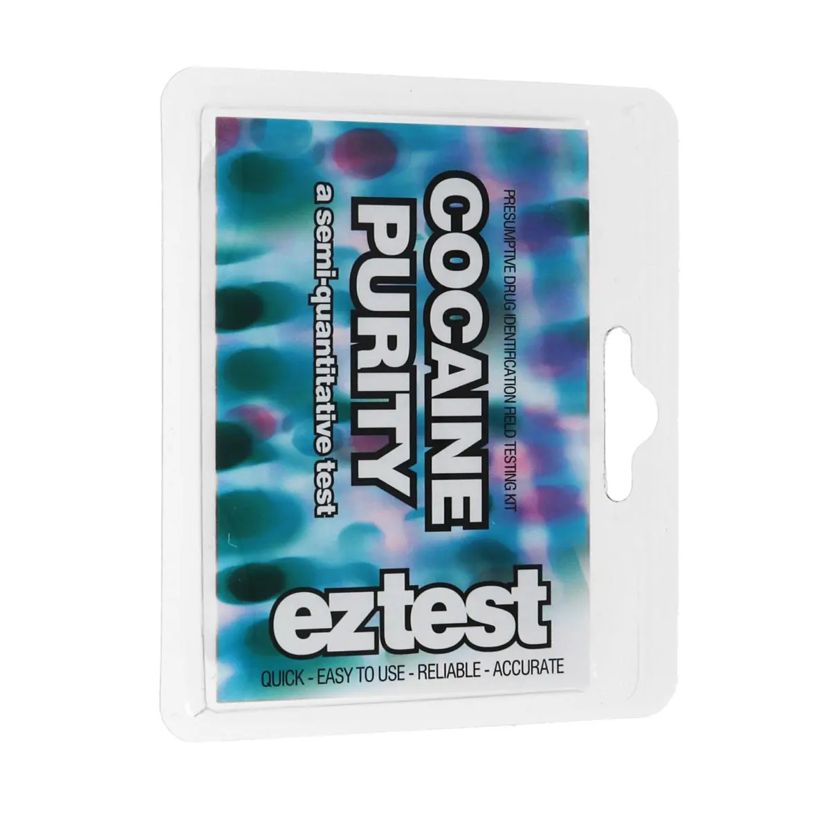 eztest tube for cocaine purity